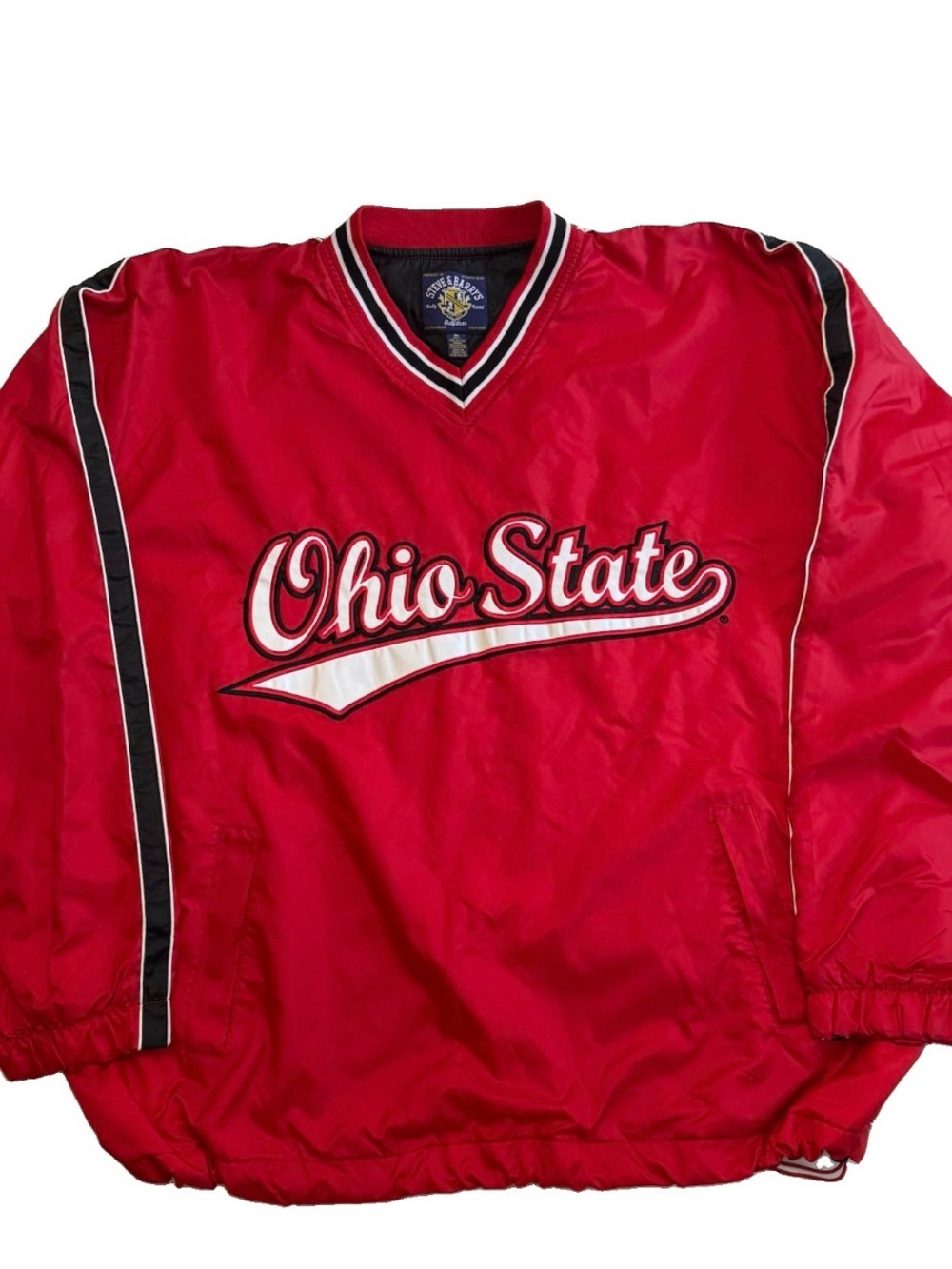 Y2K Vintage Steve & Barry’s Ohio State Buckeyes Pullover Windbreaker Jacket XL
